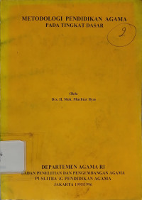 Image of Metodologi Pendidikan Agama pada Tingkat Dasar