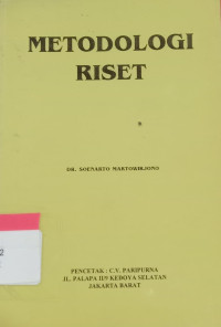 Image of Metodologi Riset
