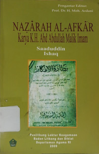 Image of Nazarah Al-Afkar : Karya K.H. Abd Abdullah Malik Imam