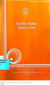 Image of Nilai-Nilai Budaya Suasastra Jawa