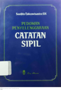 Image of Pedoman Penyelenggaraan Catatan Sipil