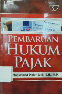 Image of Pembaruan Hukum Pajak