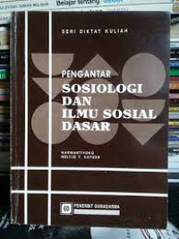 Image of Pengantar Sosiologi dan Ilmu Sosial Dasar