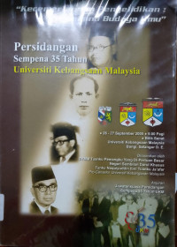 Image of Persidangan Sempena 35 Tahun Universiti Kebangsaan Malaysia