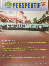 Image of Perspektif Volume 3 Nomor 8 Edisi, September 2011