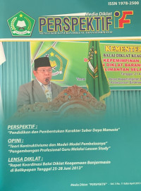 Image of Perspektif Volume 5 Nomor 11 Edisi, April 2013