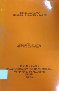 Image of Peta Keagamaan Provinsi Sumatera Barat