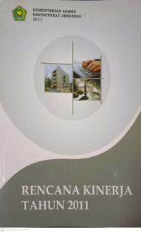 Image of Rencana Kinerja Tahun 2011
