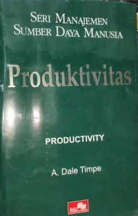 Image of Seri Manajemen Sumber Daya Manusia: Produktivitas (Productivity)