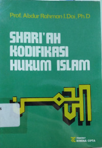 Image of Shari'ah Kodifikasi Hukum Islam