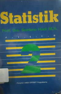 Image of Statistik Jilid 2