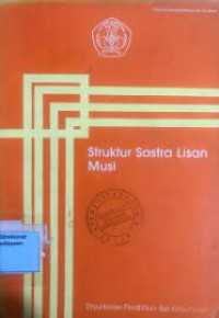 Image of Struktur Sastra Lisan Musi