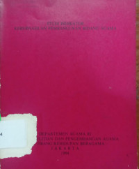 Image of Studi Indikator Keberhasilan Pembangunan Bidang Agama