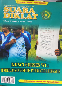 Image of Suara Diklat Volume VI Nomor 2 April-Juni 2011