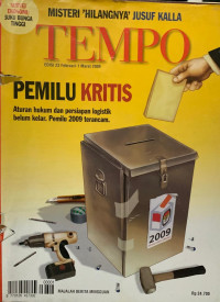Image of Tempo Nomor 01 Edisi 23 Februari - 1 Maret 2009