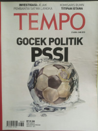 Image of Tempo Nomor 09 Edisi 27 April- 3 Mei 2015