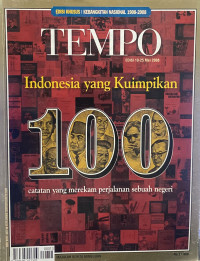 Image of Tempo Nomor 13 Edisi 19-25 Mei 2008