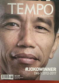 Image of Tempo Nomor 30 Edisi 24 - 30 September 2012