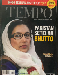 Image of Tempo Nomor 45 Edisi 31 Desember 2007-6 Januari 2008