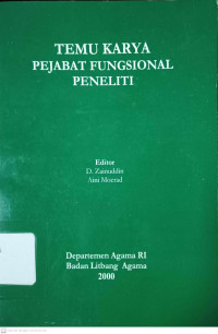 Image of Temu Karya iImiah Pejabat Fungsional Peneliti