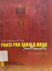 Image of The History of the Pak Sekala Brak Sultanate